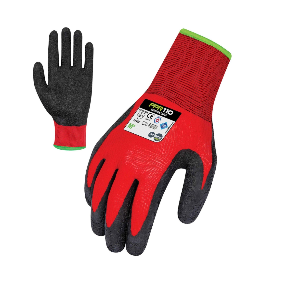 Picture of Force360 Redback Latex Glove Large