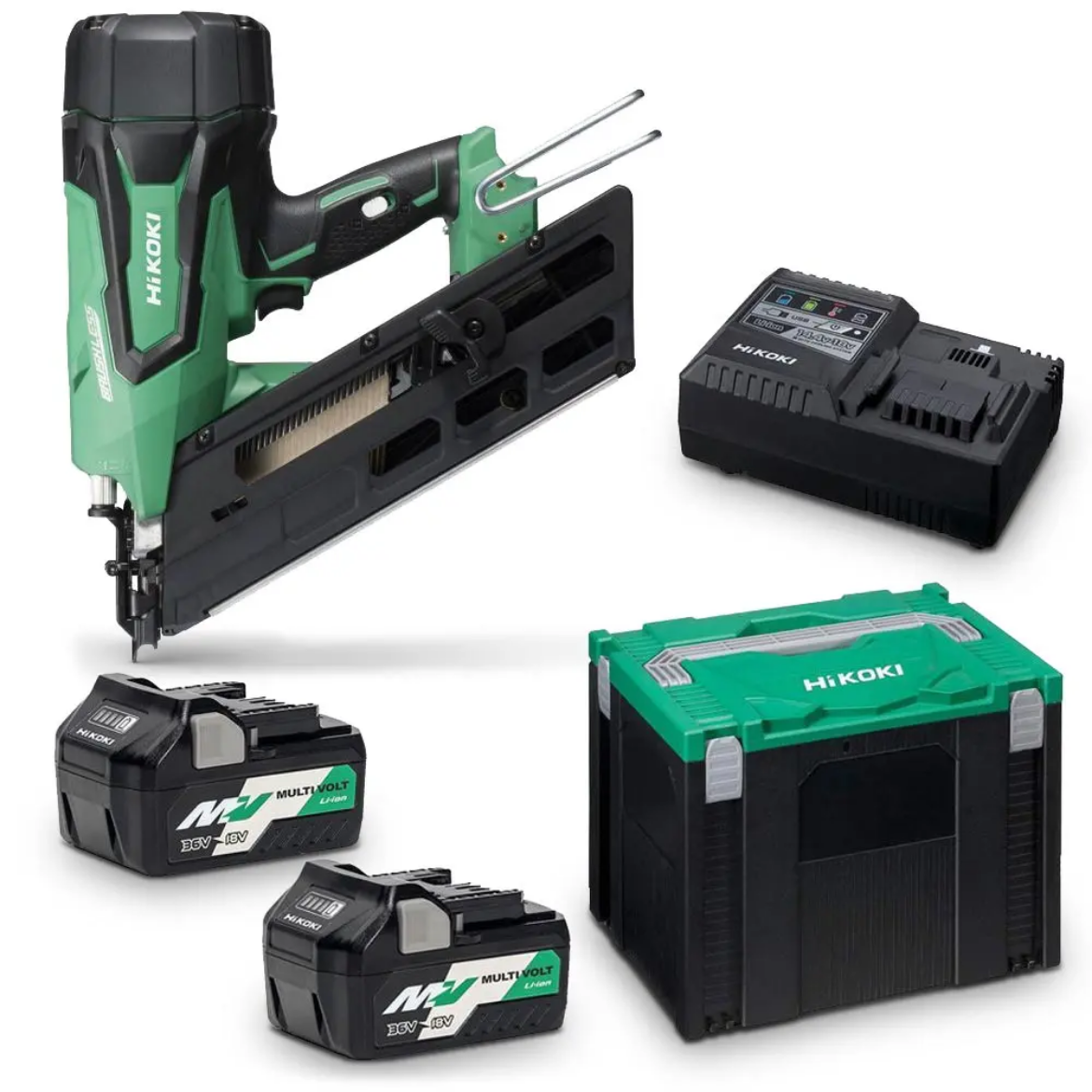 Picture of HiKOKI 18V Brushless 90mm Strip (Framing) Nailer