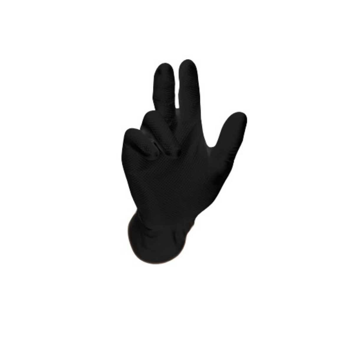 Picture of Glove Grippaz Disposable Box Of 100 Black Size Extra Large