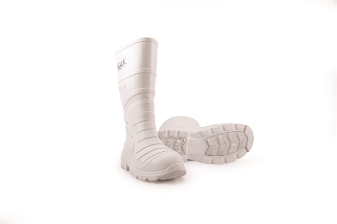 Picture of MACK UK  10 WHITE  GUMBOOT