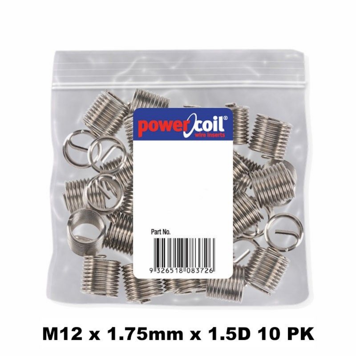 Picture of 12 x 1.75mm x 1.5D MC Wire Thread Insert