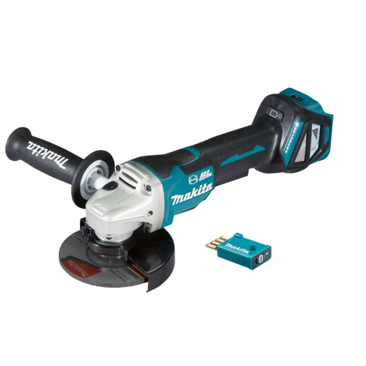 Picture of 18V BRUSHLESS AWS 125mm Angle Grinder, Paddle Switch, Variable Speed, Kick Back Detection, Electric Brake - Tool Only