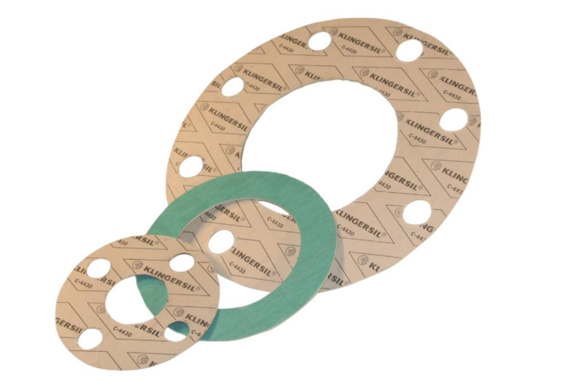 864433092 GASKET KLINGERSIL C4430 1.5MM THICK TYPE FULL FACE DN 4