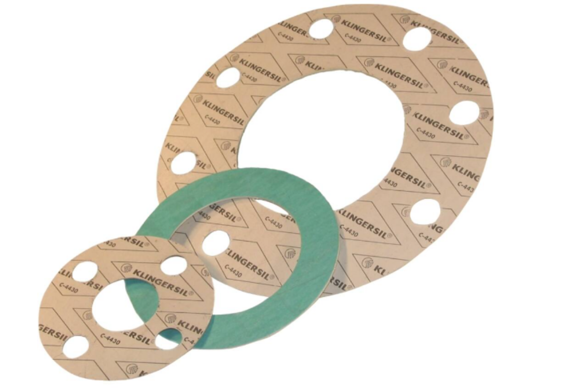 Picture of GASKET KLINGERSIL C-4430 1.5MM THICK TYPE FULL FACE DN 6" (150MM) CLASS 300# ASME B16.21