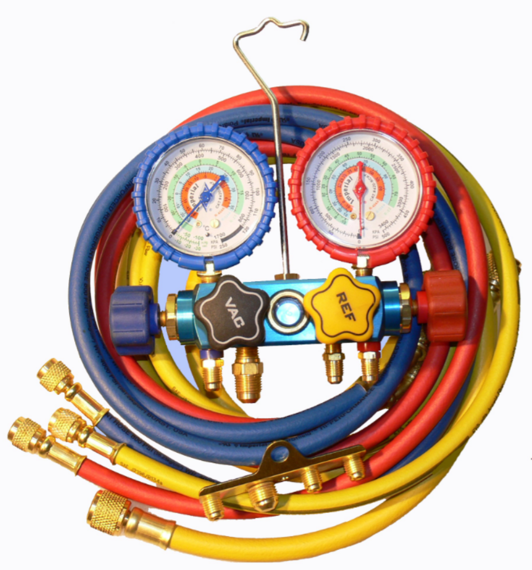 Picture of IMPERIAL 4-Way Gauge c/w Hoses