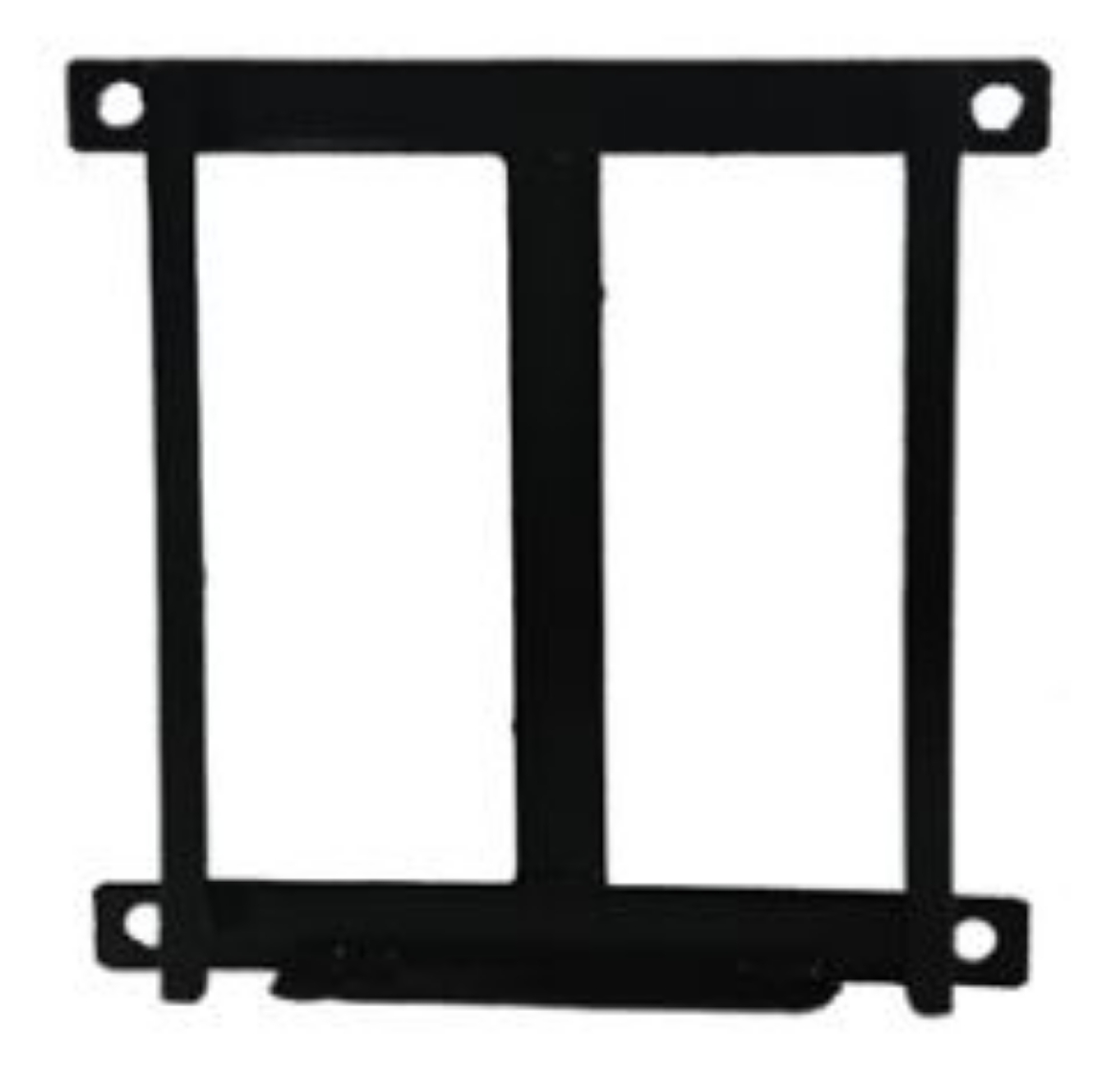 Picture of Metal Bracket to suit 10703 Pyramid Style Wheel Chock
260mm (W) x 32mm (D) x 250mm (H)

Has 4 Holes in Bracket for Bolting Down
Black in Colour