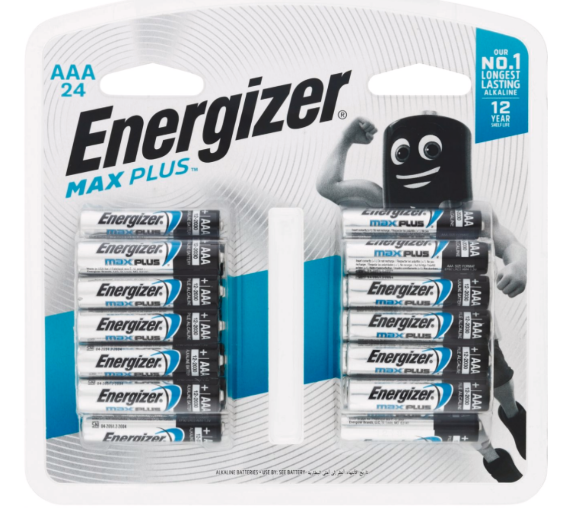 Picture of Energizer Max Plus AAA 24pk