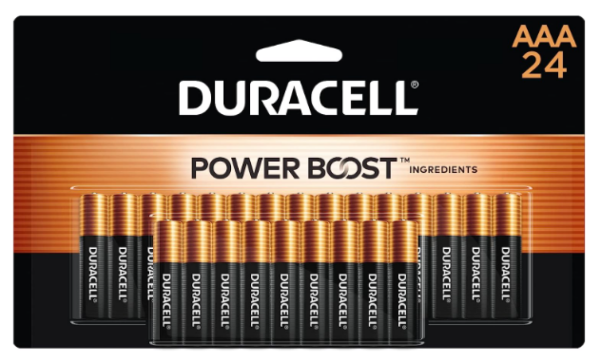 Picture of Duracell AAA Copper Top Batteries - 24 Pack