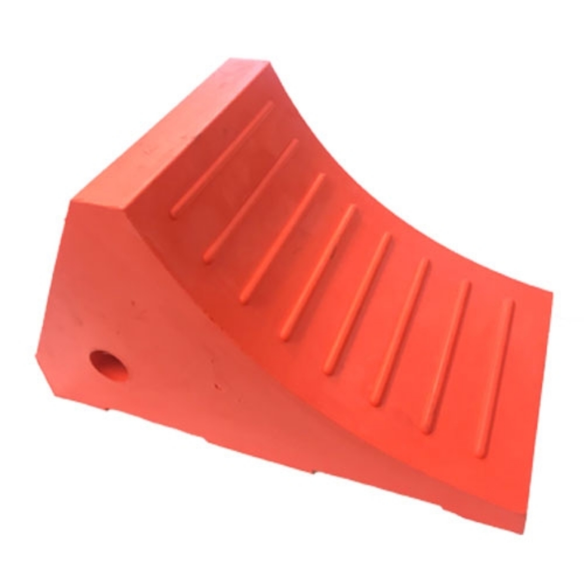 Picture of Jumbo Urethane Wheel Chock (L) 360mm x (W) 200mm x (H) 200mm
Suits heavy duty trucks
