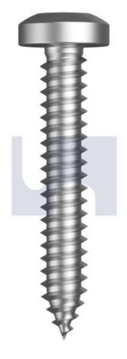 Picture of Stainless Steel Self Tapping Pan Head (Phillips) Screw #08 x 3/8 ANSI B18.6.4 Type AB