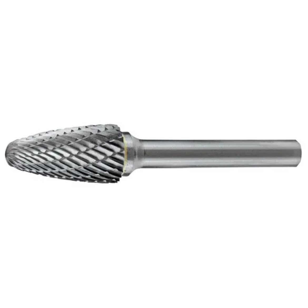 Picture of HOLEMAKER CARBIDE BURR, TREE SHAPE RADIUS END 3/8" X 3/4" HEAD, 1/4" SHANK DC
