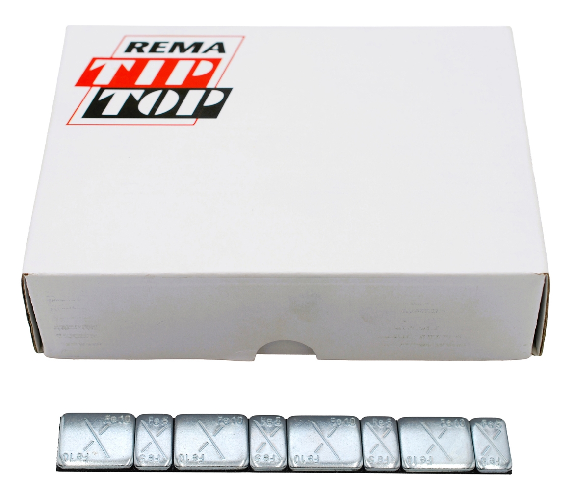 Picture of WHEEL WEIGHT STICK-ON STEEL 5/10 SILVER STANDARD  (Packet of 50)