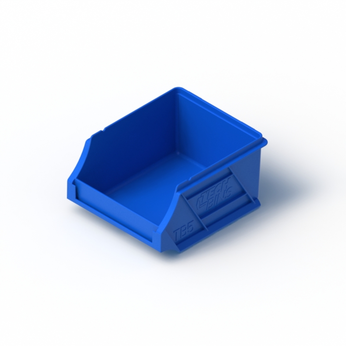 Picture of TECH BIN 0.5L CAPACITY - 118L X 100W X 60H - BLUE