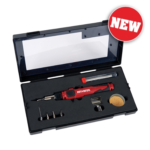 Picture of 9 IN 1 GAS TORCH & SOLDERING IRON KIT