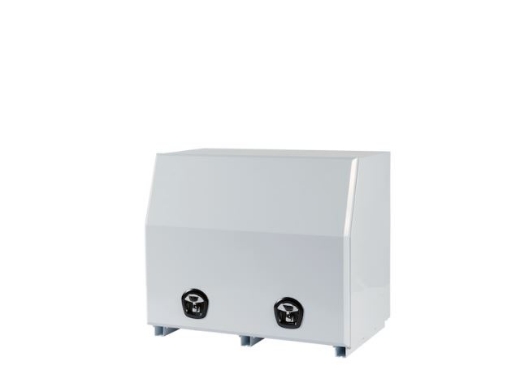 Picture of PARAMOUNT 850H SERIES STEEL MINEBOX - 4 DRAWER - WHITE (1280 X 616 X 850MM)