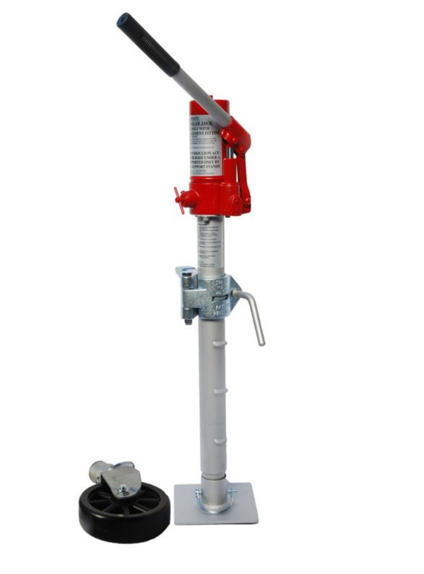 Picture of TRAIL-A-MATE HYDRAULIC JOCKEY WHEEL+JACK KIT SWL 1000KG. TMKIT001