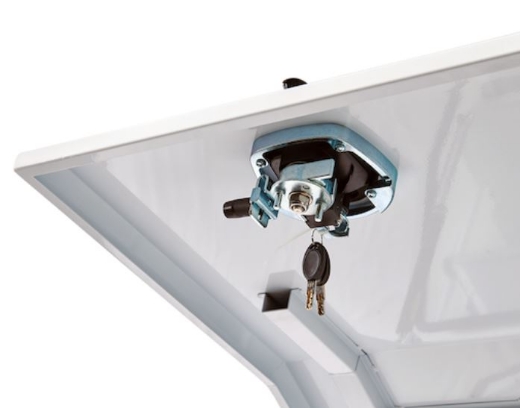 Picture of PARAMOUNT 850H SERIES STEEL MINEBOX - SIDE BY SIDE - 4 DRAWERS - WHITE (1280 X 616 X 850MM)