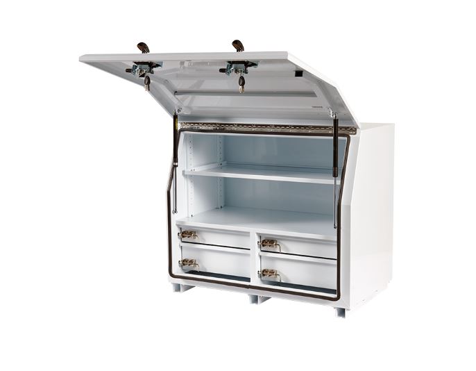 TBP0250 PARAMOUNT 850H SERIES STEEL MINEBOX - SIDE BY SIDE - 4 DRAWER ...