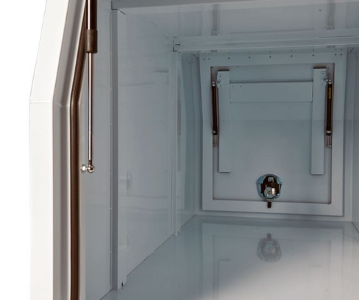 Picture of PARAMOUNT UTE CANOPY - WHITE - STEEL (1770W X 800L X 850H)