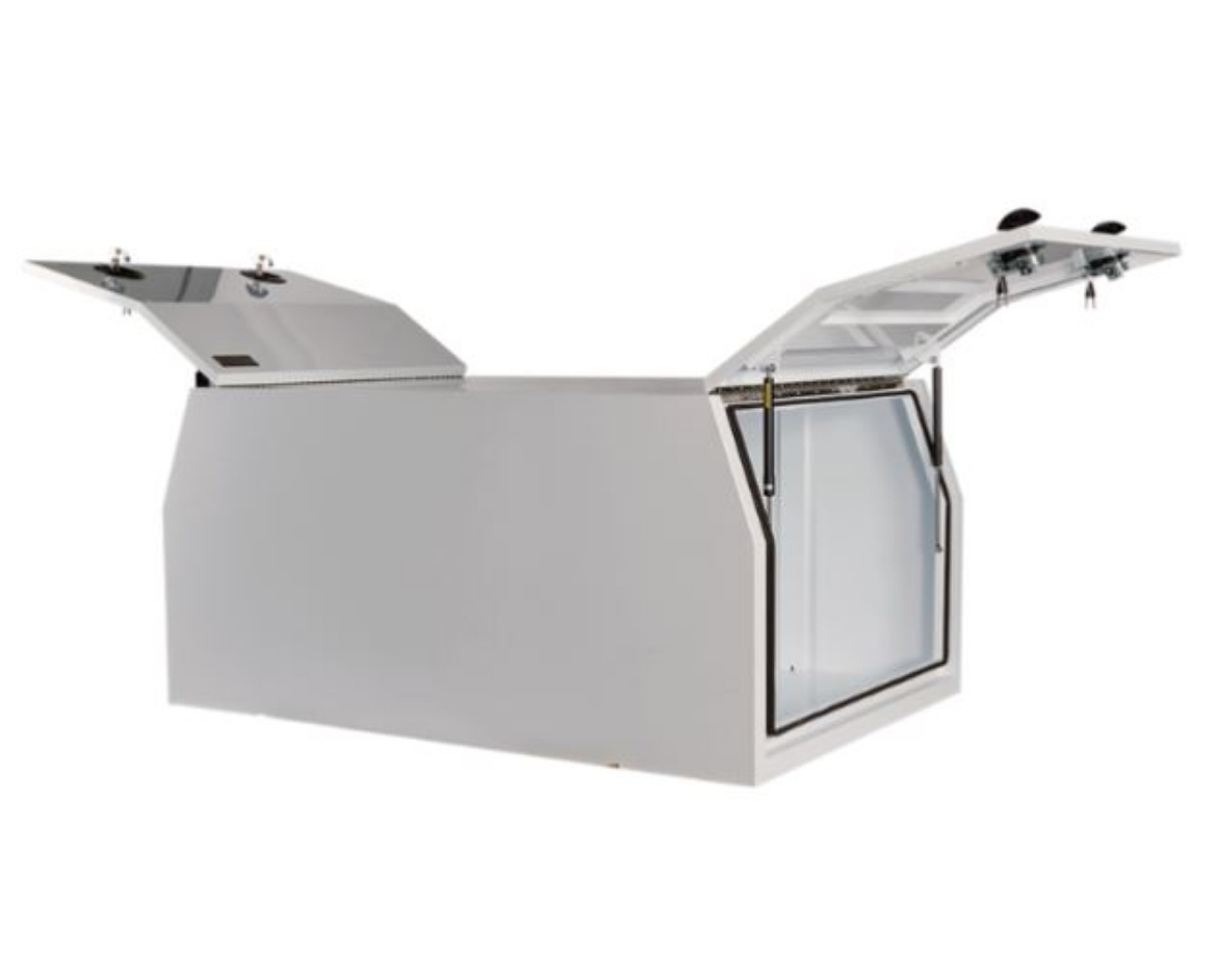 Picture of PARAMOUNT UTE CANOPY - WHITE - STEEL (1770W X 1200L X 850H)