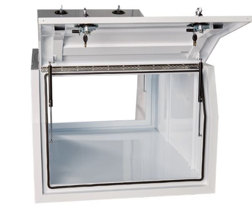 Picture of PARAMOUNT UTE CANOPY - WHITE - STEEL (1770W X 1200L X 850H)