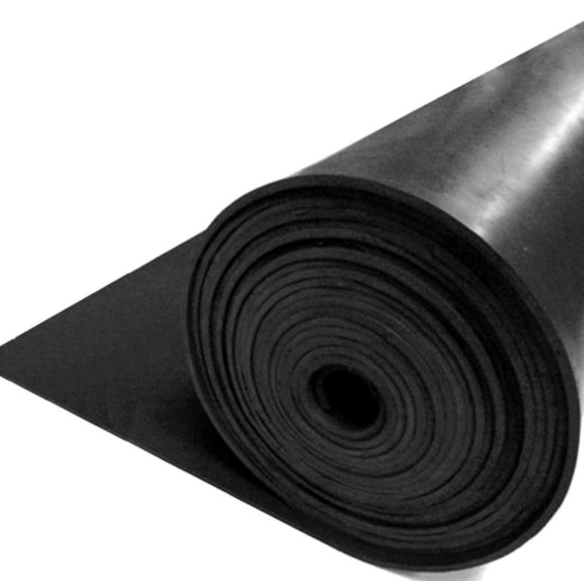 Picture of INSERTION STRIP RUBBER 3MM X 600MM X 1M - FABRIC CORE