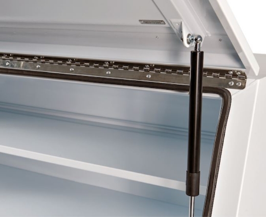 Picture of PARAMOUNT 850H SERIES STEEL MINEBOX - SIDE BY SIDE - 4 DRAWERS - WHITE (1565 X 616 X 850MM)