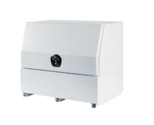 Picture of PARAMOUNT 850H SERIES STEEL TOOLBOX - HALF OPEN - WHITE (1280 X 616 X 850MM)