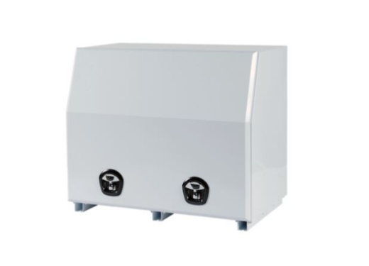 Picture of PARAMOUNT 850H SERIES STEEL MINEBOX - 4 DRAWER - WHITE (1000 X 616 X 850MM)