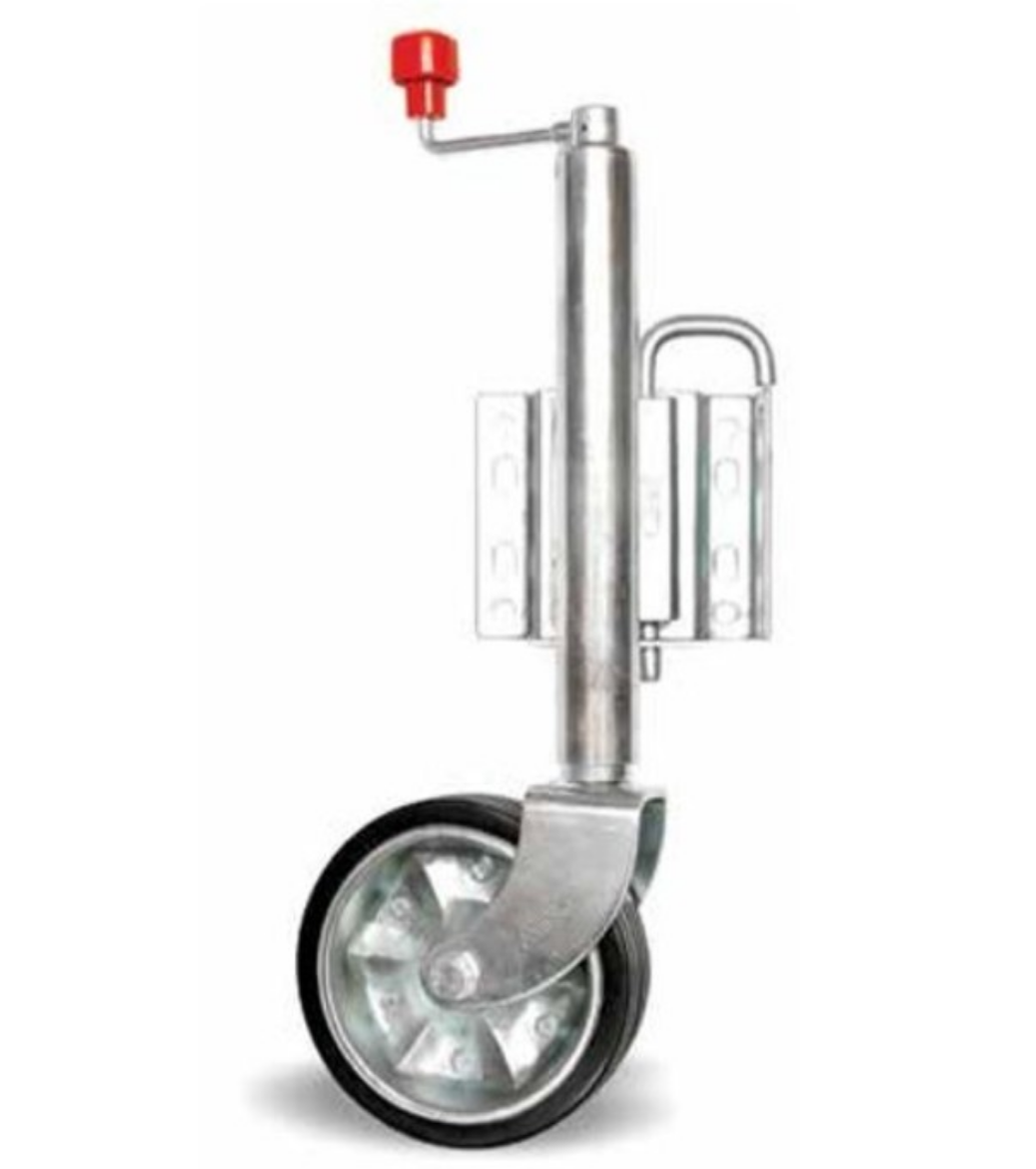 Picture of JOCKEY WHEEL 200mm HD w/ Pull Pin Swivel Bracket