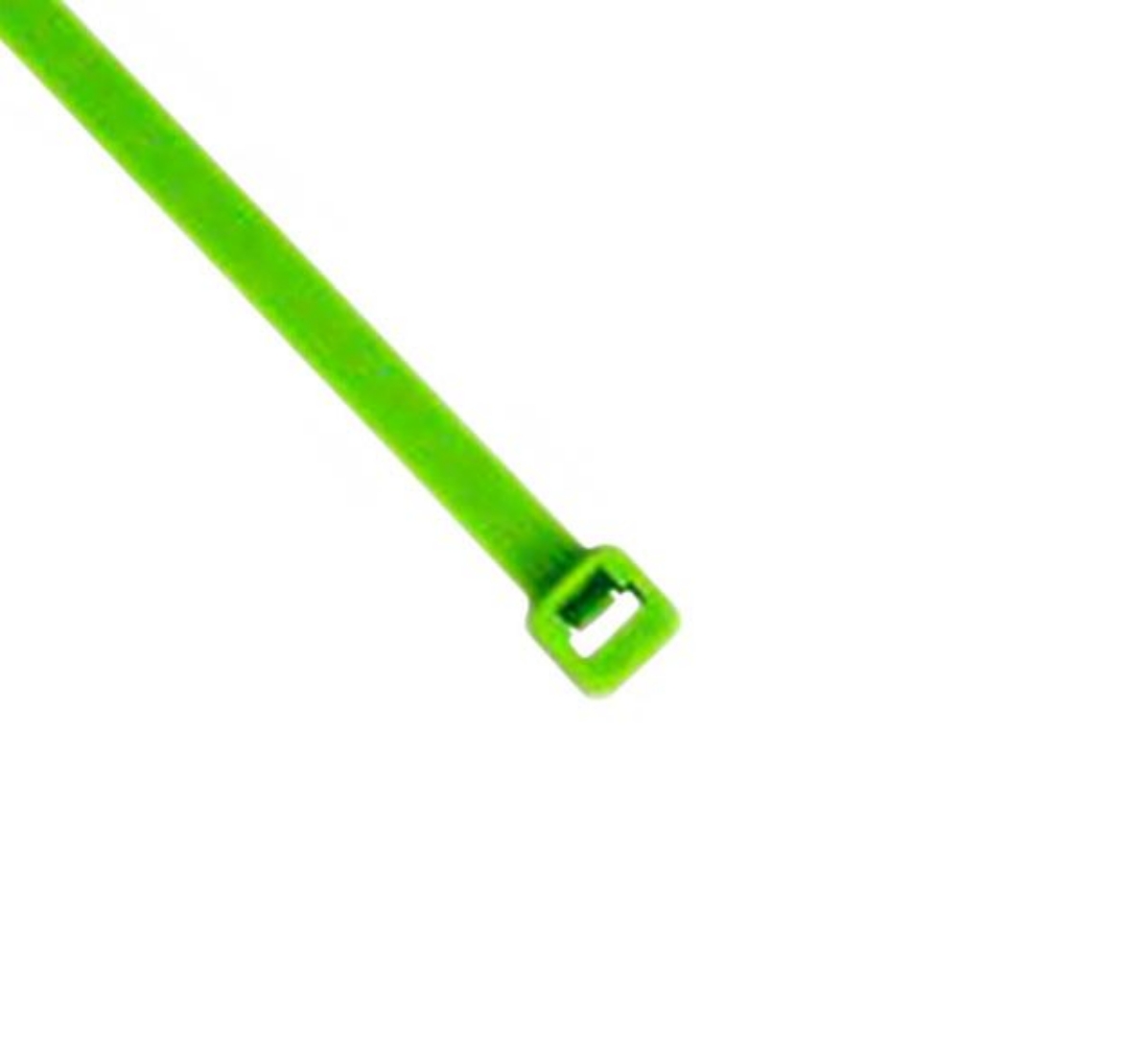 Picture of CABLE TIE NYLON 200X4.8MM FLURO GREEN (100)