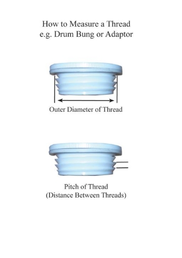 Picture of 56 x 4 Buttress 3/4” Combination Drum Bung