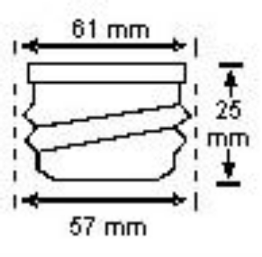 Picture of 56 x 4 Buttress 3/4” Combination Drum Bung