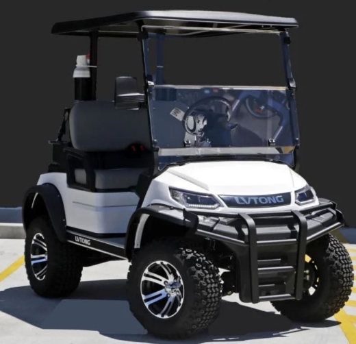 Picture of LV TONG 2025 2 Seat Lifted Golf Cart 80ah Lithium Battery