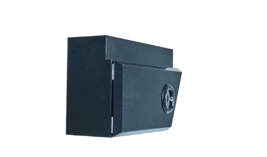 Picture of PARAMOUNT STANDARD UNDER TRAY STEEL TOOLBOX - LEFT OF WHEEL - BLACK (660/510L X 260W X 405H)