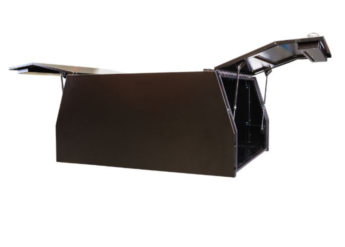 Picture of PARAMOUNT UTE CANOPY - BLACK - ALUMINIUM (1500L X 1800W X 871H)