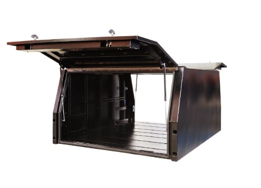 Picture of PARAMOUNT UTE CANOPY - BLACK - ALUMINIUM (1500L X 1800W X 871H)