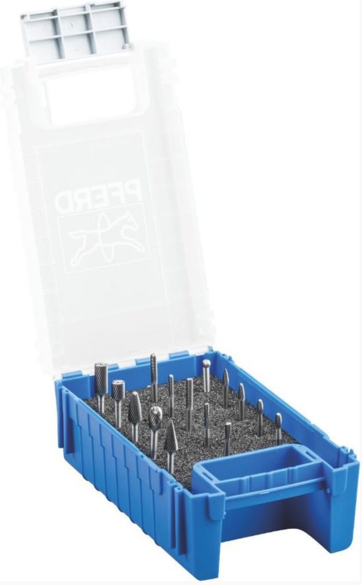 Picture of 15PC MINIATURE BURR SET 3MM SHANK - TUNGSTEN CARBIDE