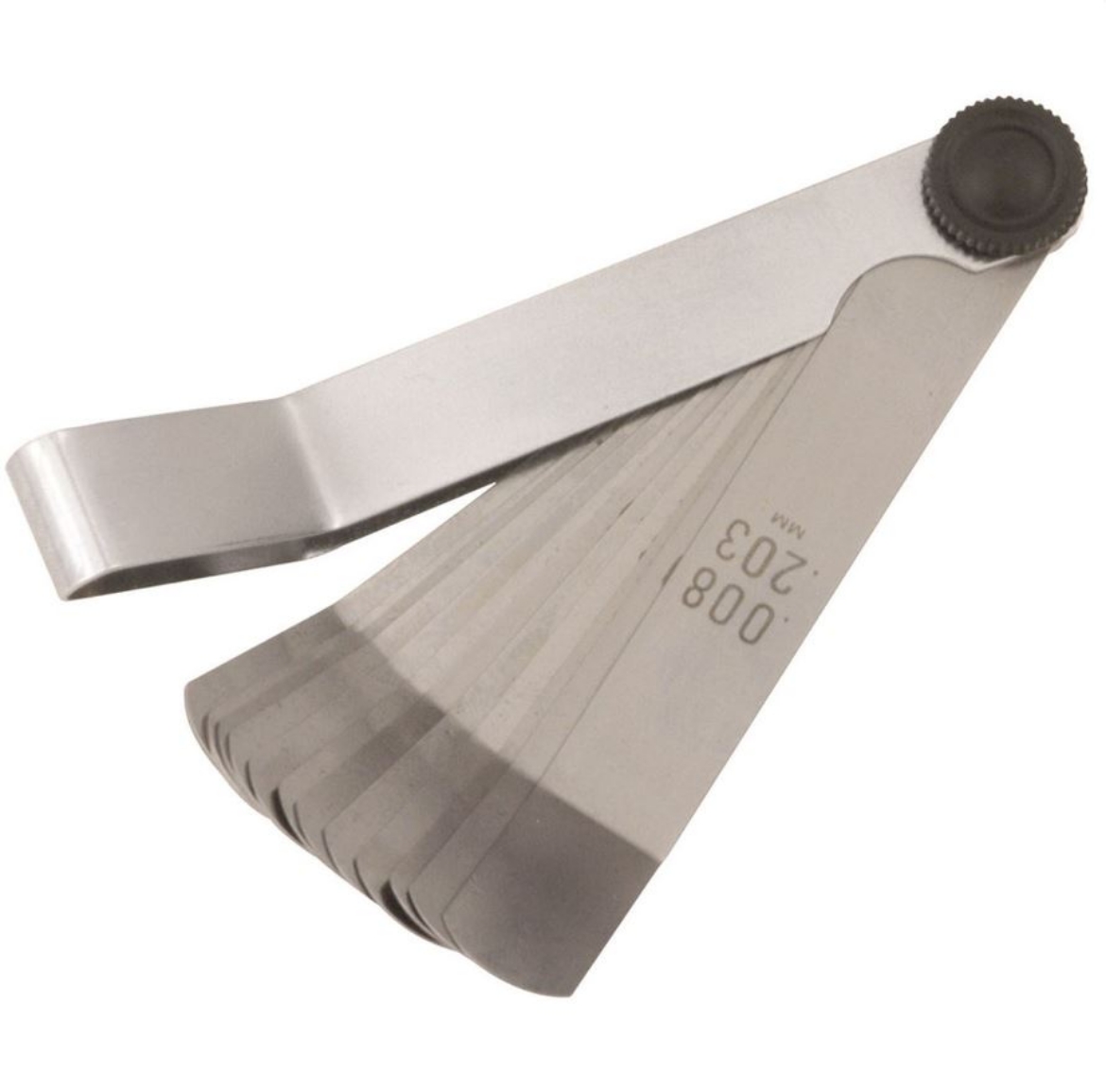 K080007 Offset Feeler Gauge 12 Blade Imperial & Metric The Boss Shop