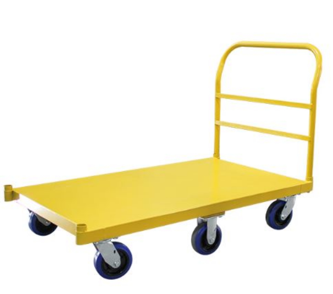Picture of 6 Wheel Steel Rocking 760 x 1220mm Platform Trolley