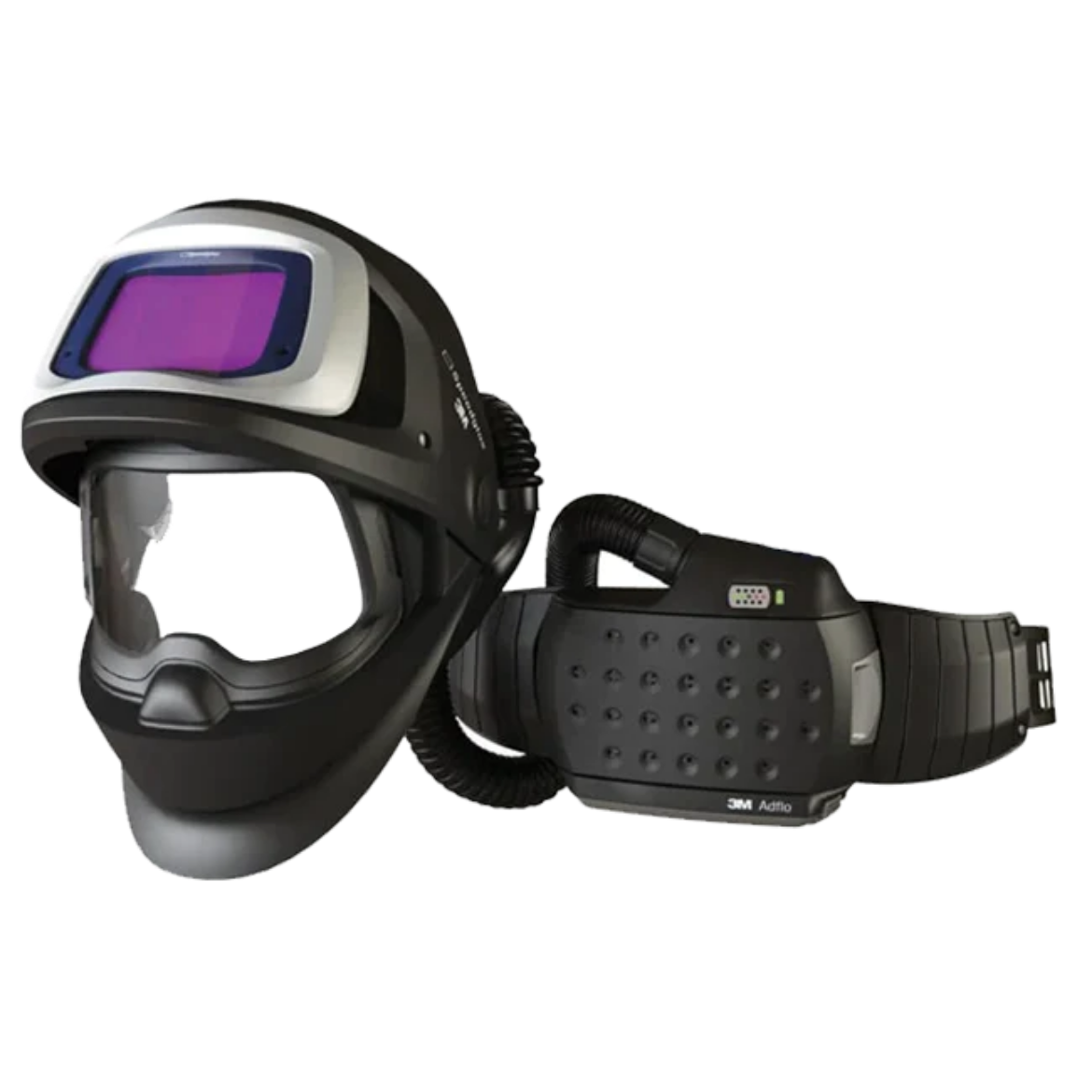 Picture of 3M Speedglas Flip-Up Welding Helmet 9100XXi FX Air with Heavy Duty Adflo PAPR