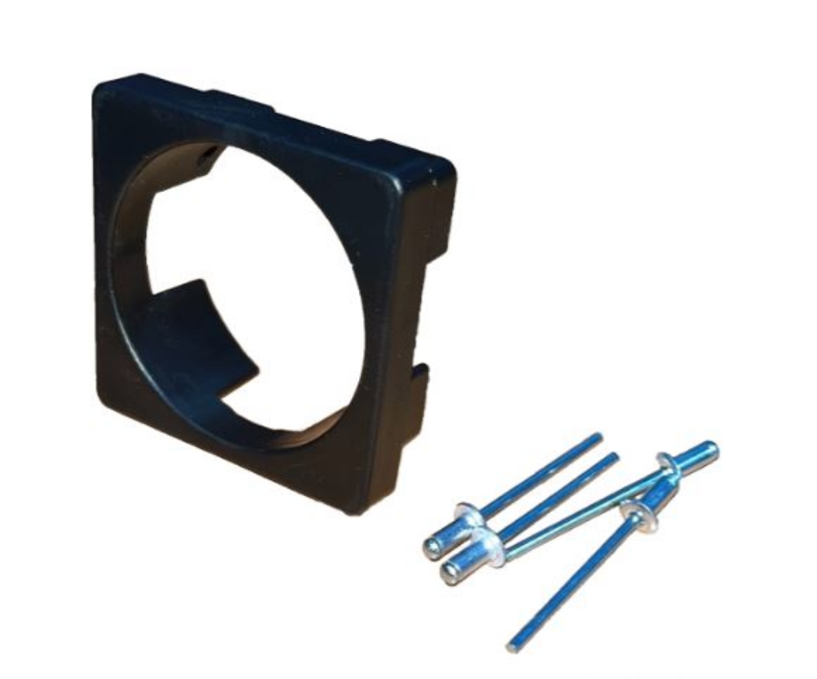 Picture of BOS Square guide bush & rivets for Stabiliser Leg