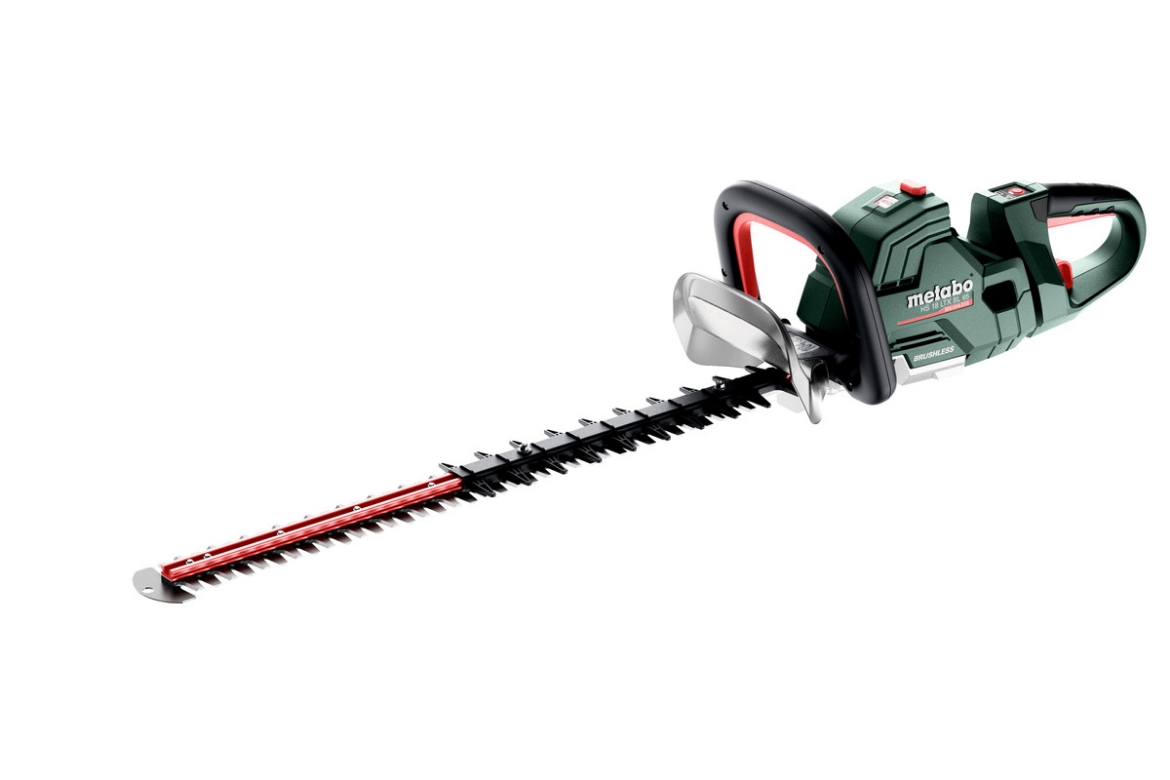 Picture of METABO 18 V BRUSHLESS HEDGE TRIMMER WITH FAST BRAKE, 3400 SPM, CUTTING LENGTH 600MM - HS 18 LTX BL 65 - SKIN ONLY