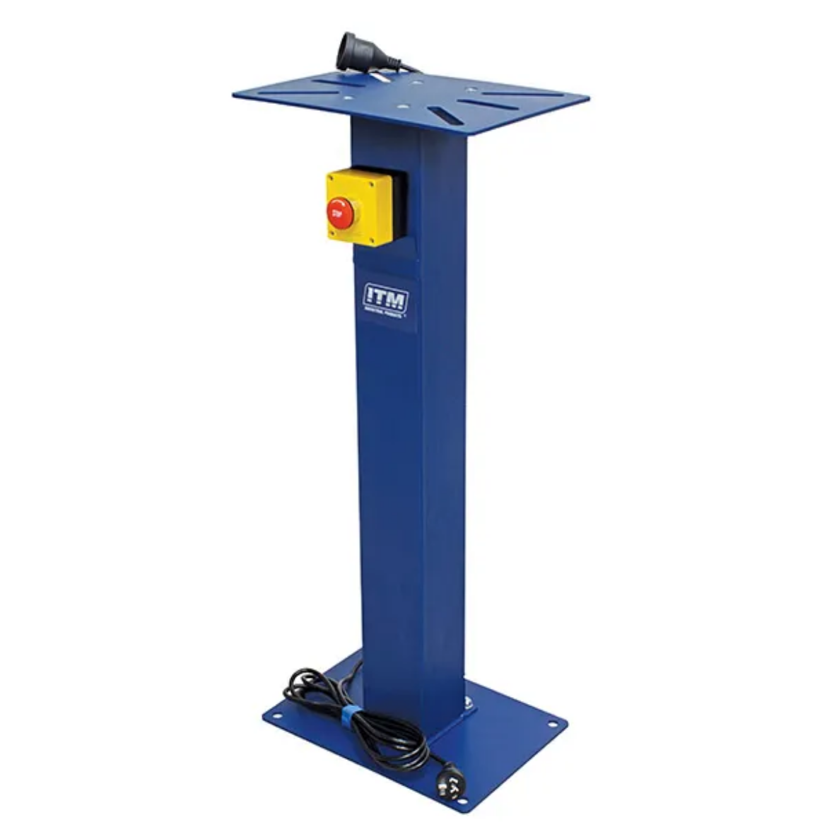 Picture of ITM HEAVY DUTY BENCH GRINDER STAND, WITH EMERGENCY STOP SWITCH, SUITS 200MM & 250MM GRINDERS