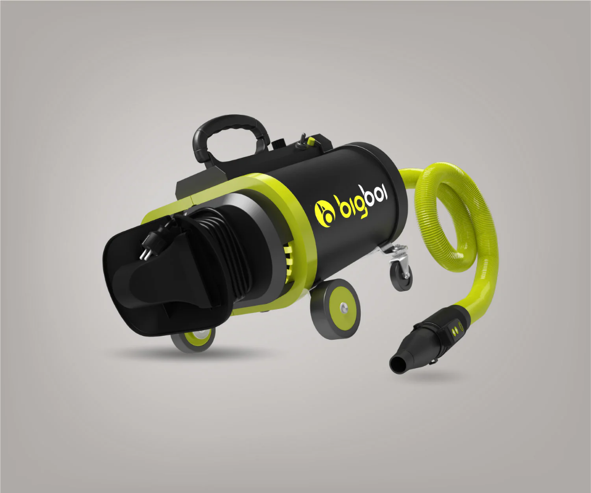 Picture of BigBoi Adjustable Air Speed Twin Motor Dryer w/ 9m Hose - Cable Management & Remote Control Function