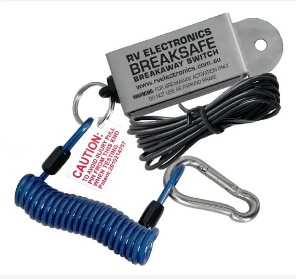 Picture of Breaksafe Electric Break Away Switch assembly with Coiled Cable