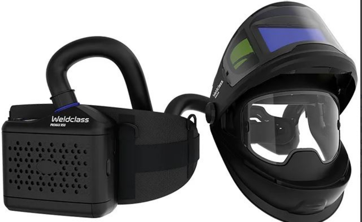 Picture of Welding Helmet PROMAX 850R PAPR Flip-Up with R50 Respirator Weldclass