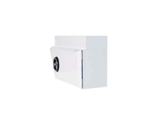 Picture of PARAMOUNT STANDARD UTE UNDER TRAY - STEEL -  RIGHT OF WHEEL - WHITE (660/510L X 260W X 405H)