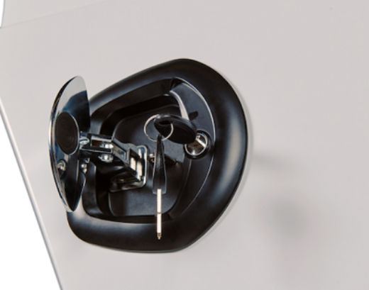 Picture of PARAMOUNT STANDARD UTE UNDER TRAY - STEEL -  RIGHT OF WHEEL - WHITE (660/510L X 260W X 405H)