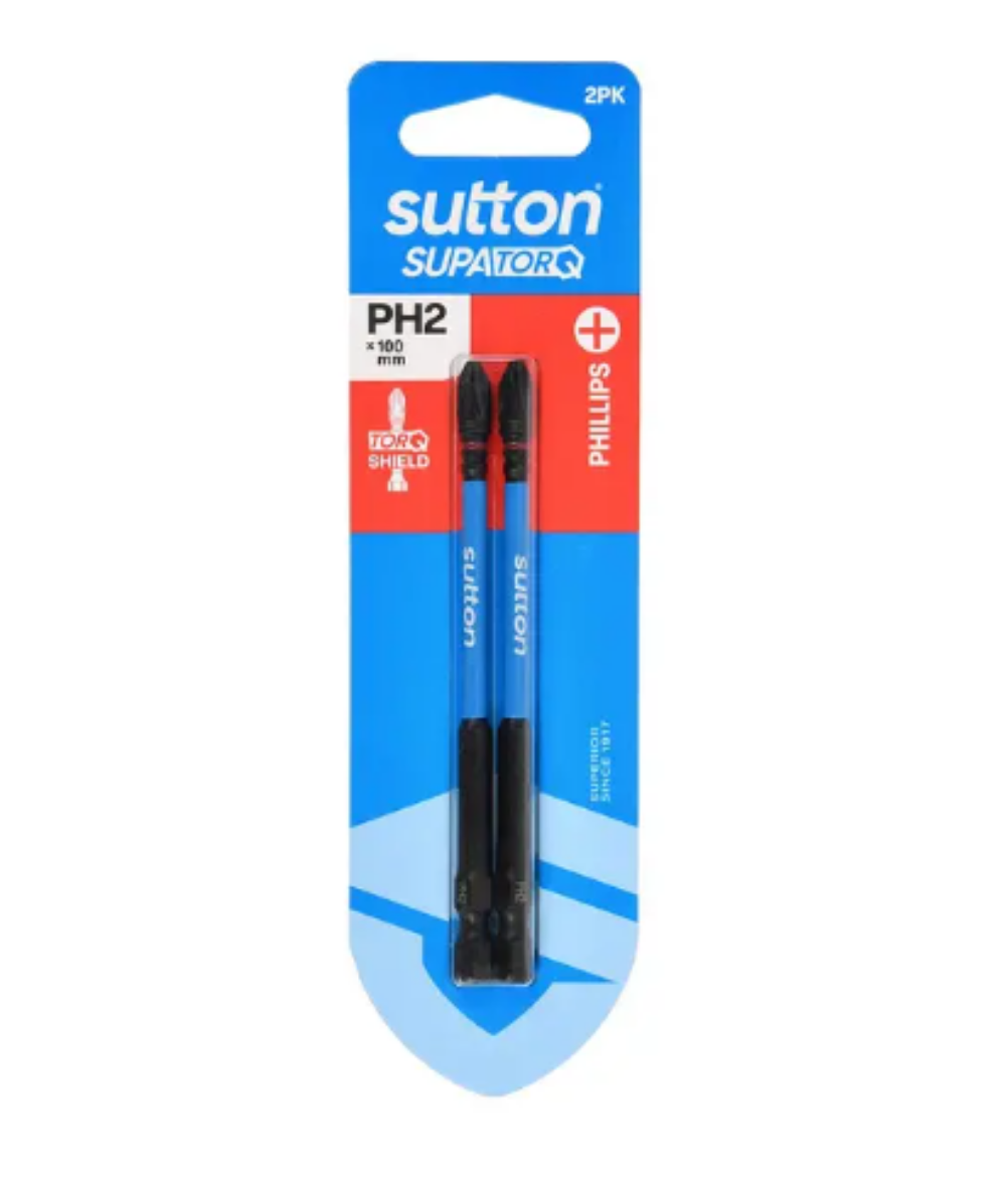 Picture of SCREWDRIVER BIT S200 SUPATORQ PHILLIPS PH2 100MM 2PK